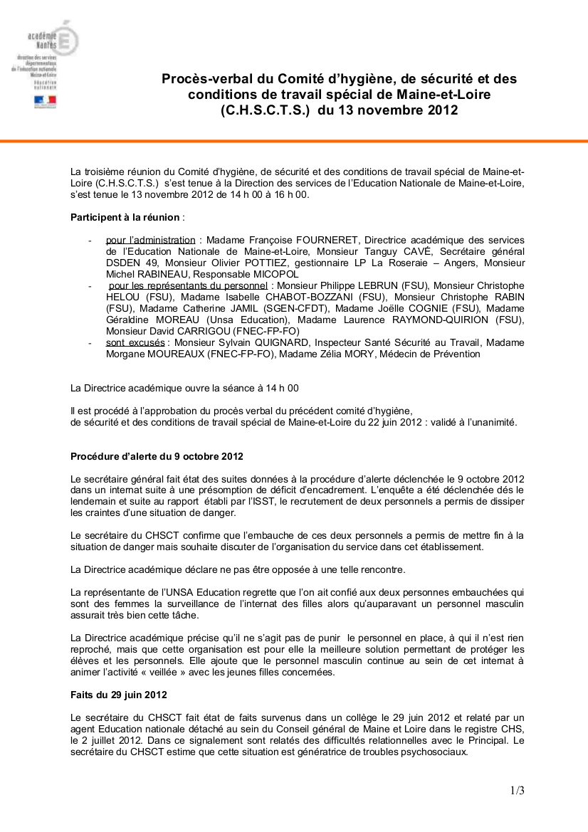 Procès Verbal Exemple De Compte Rendu De Réunion Pdf Novo Exemplo